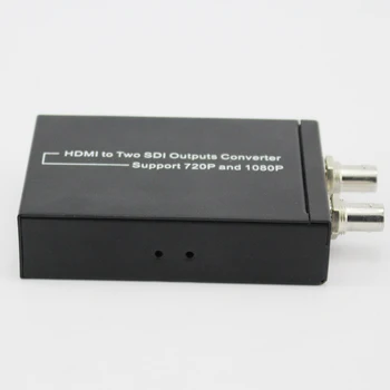 HDMI to SDI Converter Adapter 3G HD SDI for driving HDMI Monitors HDMI to 2 SDI Outputs Converter with Power
