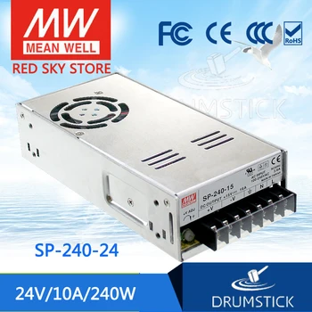 Original MEAN WELL SP-240-24 24V 10A meanwell SP-240 24V 240W Single Output with PFC Function Power Supply