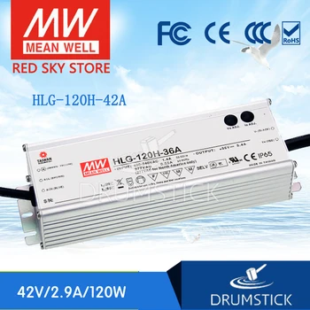 Original MEAN WELL HLG-120H-42A 42V 2.9A meanwell HLG-120H 42V 121.8W Single Output LED Driver Power Supply A type