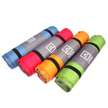 AUTO outdoor self-inflatable sleeping mat splicing camping tent mat moistureproof hiking travel mat 4 colors 420
