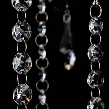 European Crystal Chandelier 8Arm Luxury Modern Chandelier Lighting fashion Luxury transparent K9 Crystal