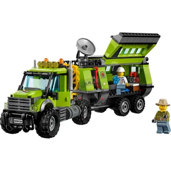 City Series Volcano Exploration Base DIY Building Brick Toys Boys Birthday Gift Compatible 60124