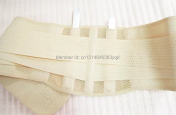 Durable Black Waist Support Brace Belt Lumbar Lower Waist Double Adjustable Back Belt For Pain Relief Gym Sports Accessories