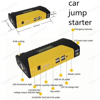 Car jump starter car power bank Discount Mini Emergency Charger Battery Booster Power Bank Jump Starter for Car