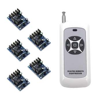New Product DC12V 24V 36V 48V 1CH Wireless Radio Remote Control Switch Receivers and Transmitter Learning Code