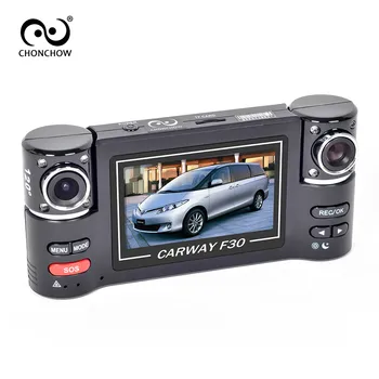 Car Camera Dual Lens F30 2.7