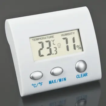 10x( Mini LCD Digital Thermometer Hygrometer Humidity Temperature Meter Indoor Gauge TOOGOO(R)