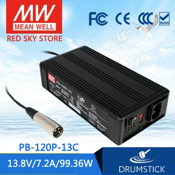 Original MEAN WELL PB-120P-13C 13.8V 7.2A meanwell PB-120P 99.36W Single Output Power Supply or Battery Charger