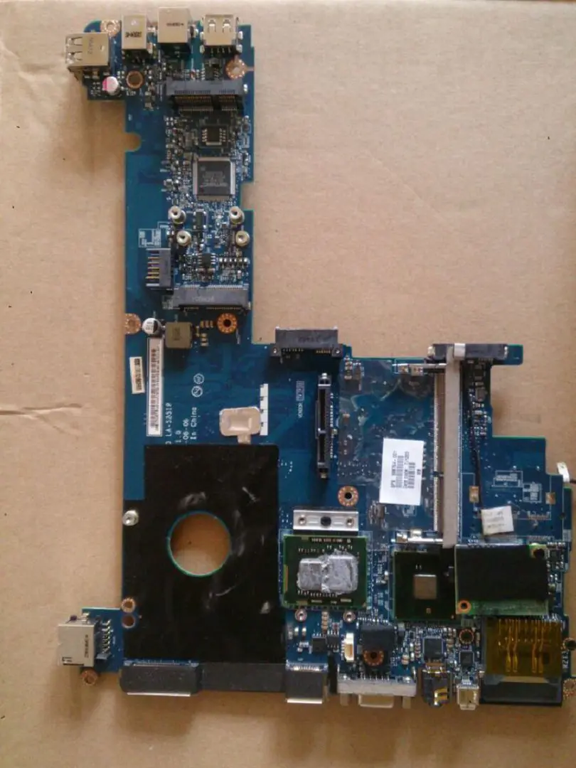 Laptop Motherboard for HP ELITEBOOK 2540P 598764-001 LA-5251P i5-540M QM57 GMA HD DDR3 Main Board
