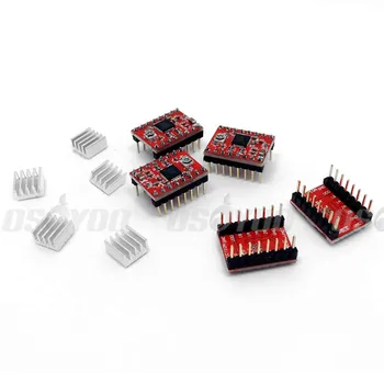 3D Printer Kit MKS Gen V1.4 Control Board MEGA2560 Motherboard + RAMPS 1.4 With USB Cable+ 2004 LCD+ 5PCS A4988 Stepper Motor