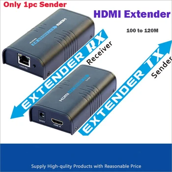 Only 1PC Sender HDMI Extender Over Ethernet LAN RJ45 CAT5E CAT6 For HD 1080P DVD PS3 up to 120M