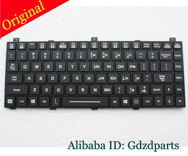 Original New Us version Keyboard with backlit 531085910002 NK5100-00000T-01/C 152200809 black frame