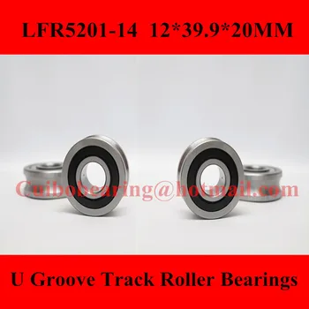 14 MM track LFR5201-14 NPP LFR5201 KDD R5201-14 2RS Groove Track Roller Bearings 12*39.9*18*20 mm
