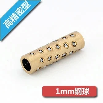 MFZH10-30 High Precision Micro sleeve Ball Sets Linear ball sleeve brass bushing BGS10-30 BK101230A K101230 854L130