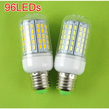 High Bright LED Bulb E27 E14 220V 110V SMD 5730 LED Lamp 24 36 48 69 96leds Corn Bulb light LED Lampara Bombilla Ampoule Lampada