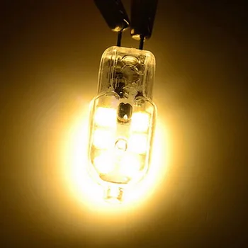 10PCS/Lots NEW mini LED 6W 110V 220V G9 Lamp Led bulb SMD 2835 Spotlight Candle Bulb Replace 40W Halogen Lamp Light