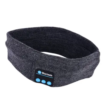 Unisex Wireless Bluetooth Warm Headband Smart Caps Headphone Headset Speaker Mic