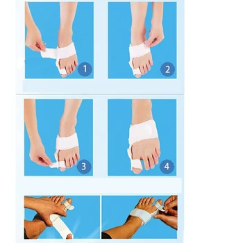 Health Care Feet Care Hallux Valgus Fixed Thumb Orthopedic Braces To Correct Daily Silicone Toe Big Bone Pedicure Foot Massager
