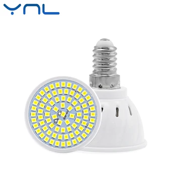 YNL 10Pcs/lot SMD 2835 GU10 E27 E14 MR16 LED Lamp 220V 240V LED Spotlight 3w 5w 7w Light Bulbs LED for Chandelier