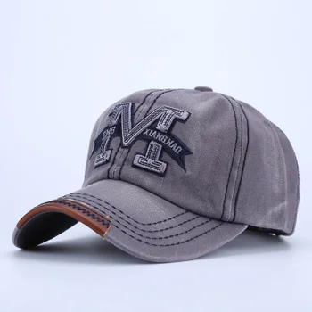 2016 brand fashion baseball caps for men women Gorras letter M Snapback Caps Outdoors jeans hat