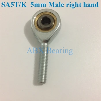 5mm SA5T/K POSA5 rod end joint bearing metric male right hand thread M5x0.8mm rod end bearing