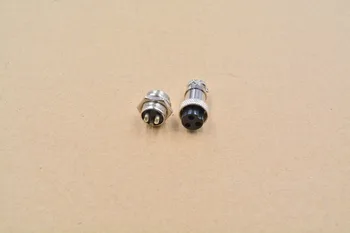GX16 16mm 3pin male female aviation plug with socket connector adapter GX16-3 1pcs