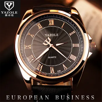 2016 Yazole Quartz Watch Men Watches Brand Luxury Business Waterproof Casual Fashion Luminous Watch Relogio Masculino C88