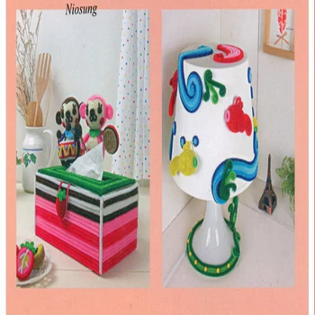 Lovely 100 pcs Kids Child plush sticks DIY materials shilly handmade art toy wholesale