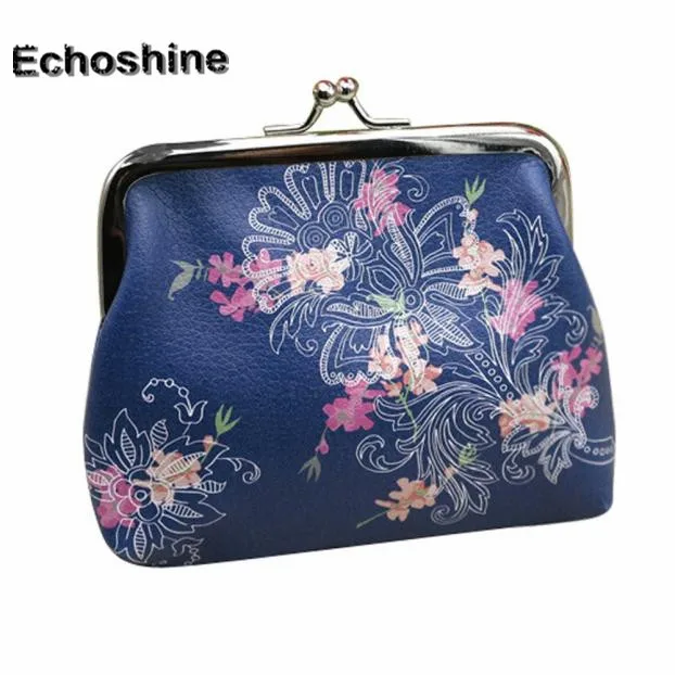 Brand new and  Cute Hasp Floral Print Womens Wallet Card Holder Coin Purse Clutch Handbag