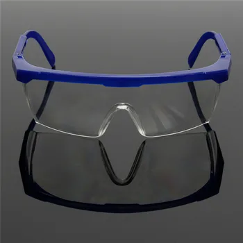 Protective Glasses Blue and White Color Safety Goggles Eye Protection Workplace Safety Supplies