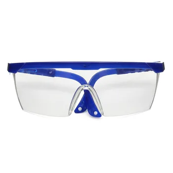 Protective Glasses Blue and White Color Safety Goggles Eye Protection Workplace Safety Supplies