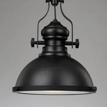 Nordic Loft Style Droplight LED Industrial Vintage Pendant Light Fixtures For Dining Room Metal Hanging Lamp Indoor Lighting
