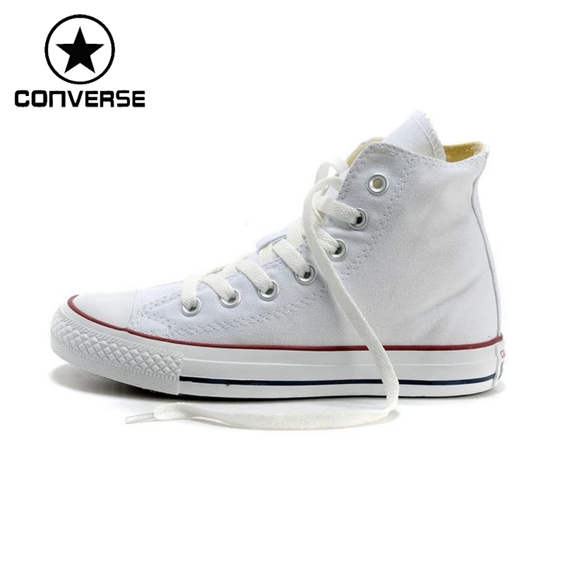 Original 2017 Converse High top Classic Canvas Skateboarding Shoes Unisex Sneakser