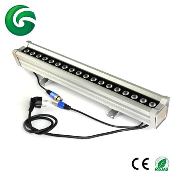 54W RGB 3in1 LED Wall Washer light , IP65 waterproof internal DMX controlled 100-240V AC