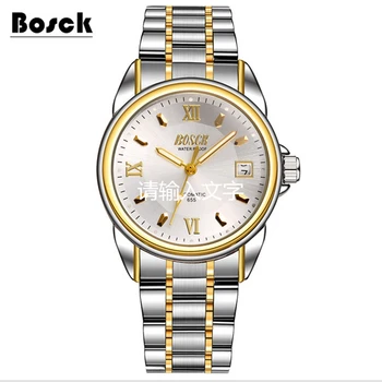 Bosck men's mechanical watches belts business watches luxury fashion watch relogio masculino erkek kol saati montre homme reloj