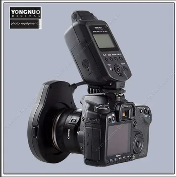 Yongnuo YN-14EX TTL Macro Ring Lite Flash Light for Can'on with 4 Adapter Rings