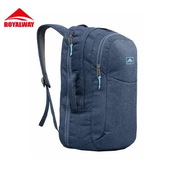 ROYALWAY Women Men Lap Top Backpacks Travel Bags Polyester Large Space Softback Bag 23L#RPBB0511F