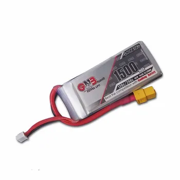 Deal Rechargeable Lipo Battery Gaoneng GNB 14.8V 1500mAh 4S 120C/240C Lipo Battery For FPV Racing