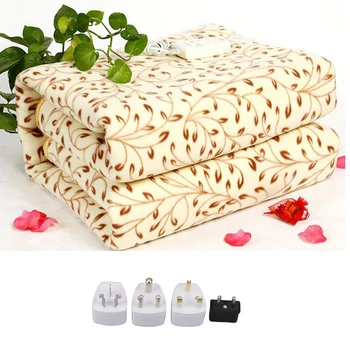 NewElectric Blanket Electric Heated Blanket Mat 220v Manta Electrica Blanket Heated Blanket Couverture Electrique Carpets Heated