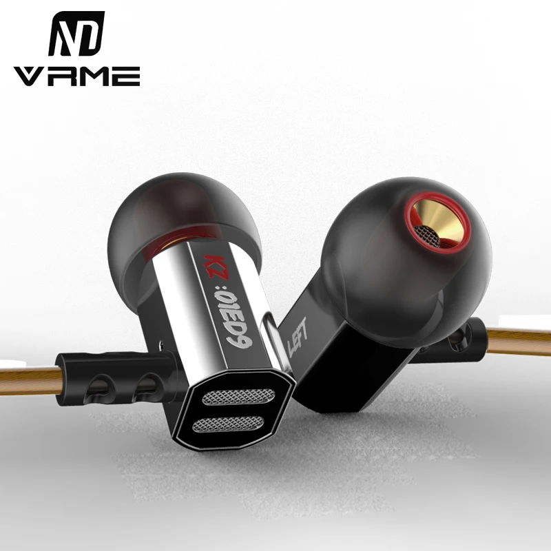 Vrme Earphones and Headphone HiFi Headphones with Microphone for Mobile Phone Bass Stereo Headset Earbuds for Xiaomi iPhone 6 5s