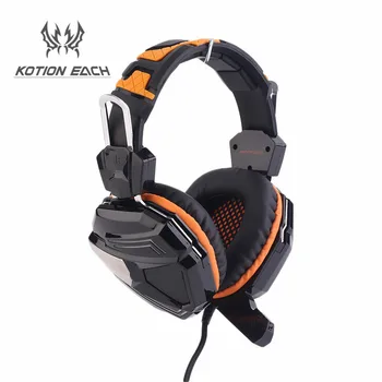 KOTION EACH G5000 3.5mm+USB PC Laptops Computers Stereo Gaming Headset Headphones With Microphone Noise Isolation