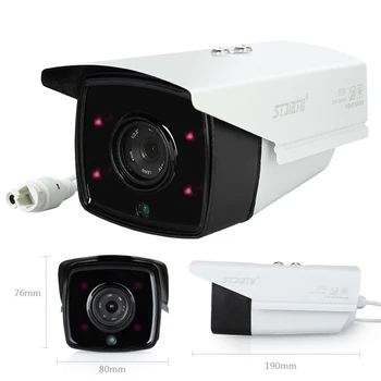 Stjiatu IP Digital Surveillance Camera Indoor Camera Waterproof Lightning Night Vision Support Alarm Phone Remote Control 720P