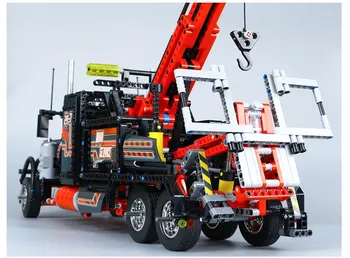 Bevle Store LEPIN 20020 1877Pcs with original box Technic Series Heavy Container Truck Head Building Blocks Bricks 8285 gift
