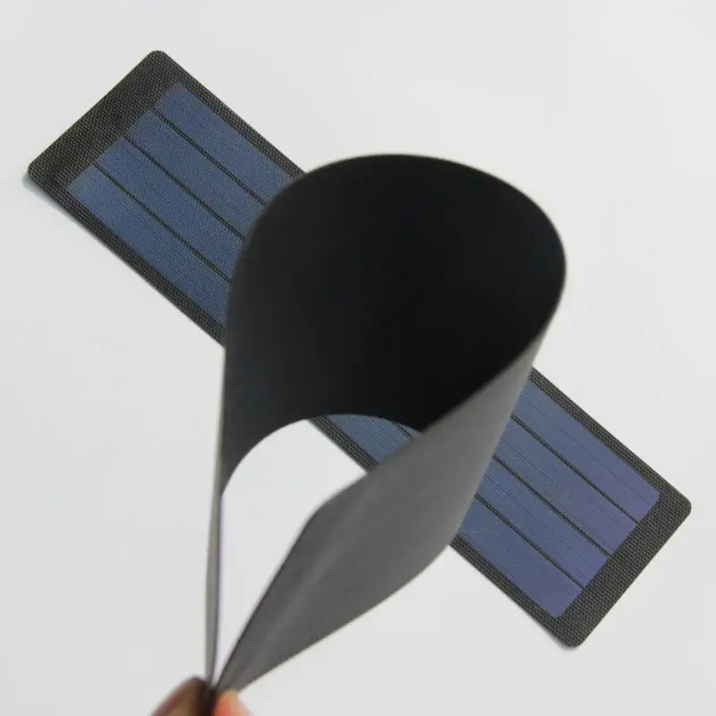 Wholesale 2W 6V Flexible Solar Cell Amorphous Silicon DIY Solar Panel DIY Solar charger+Waterproof 10pcs/lort