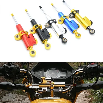 Universal Motorcycle Damper Steering Stabilizer Moto Linear Safety Control For Honda CBR 600RR 1000RR 250RR 300RR 250R 650F 500R