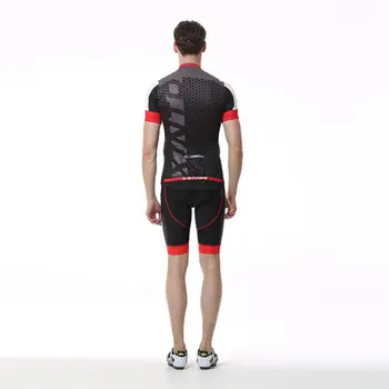2017 XINTOWN Summer Team Ropa Ciclismo Short Sleeve Men Cycling Jersey Bike Jacket Bib Shorts Pants Sets S-XXXL