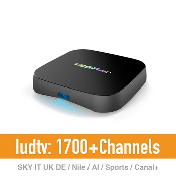 New IPTV Europe 2G 8GB Faster Android Tv Box One Year 1700+ Arabic French Sport Canal IPTV Box Channels 4K S912 Tv Receiver