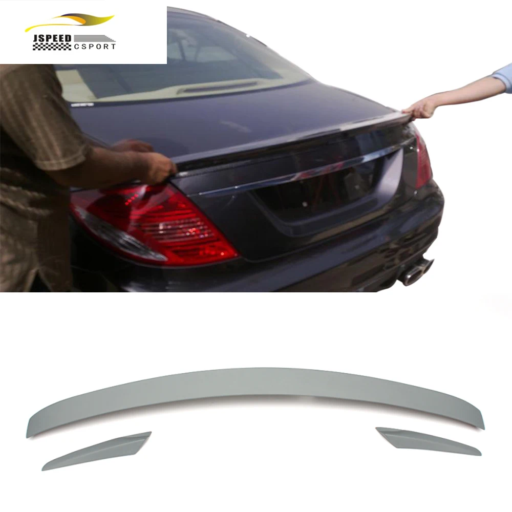 W216 Car Styling FRP Rear Trunk Spoiler Wing for Benz W216 CL CLASS 2007-2012