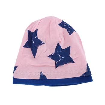 Unisex Boys Kids Infants Hats Baby Beanie Hat Cartoon Pentagram Cap