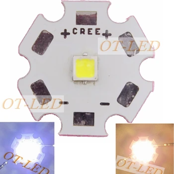 2PCS 10W Cree XPL XP-L Led Emitter Light White 6500K Warm White 3000-3200K 2.95-3.25V with 8mm 12mm 14mm 16mm 20mm PCB for DIY